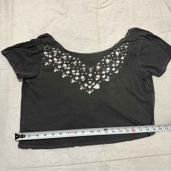 Billabong One Look Knit Crop T-Shirt - Picture 8 of 9